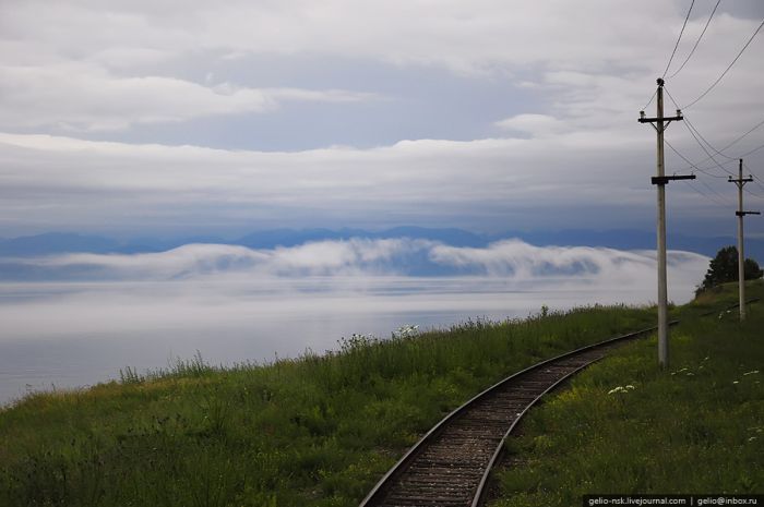 Кругобайкальская железная дорога (30 фото)